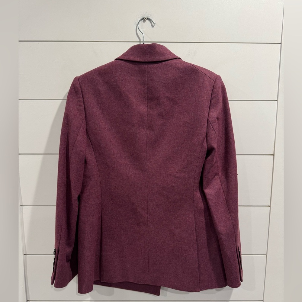 New Veronica Beard Sevyn Dickey Wool Jacket in Vintage Orchid - Picture 10 of 10